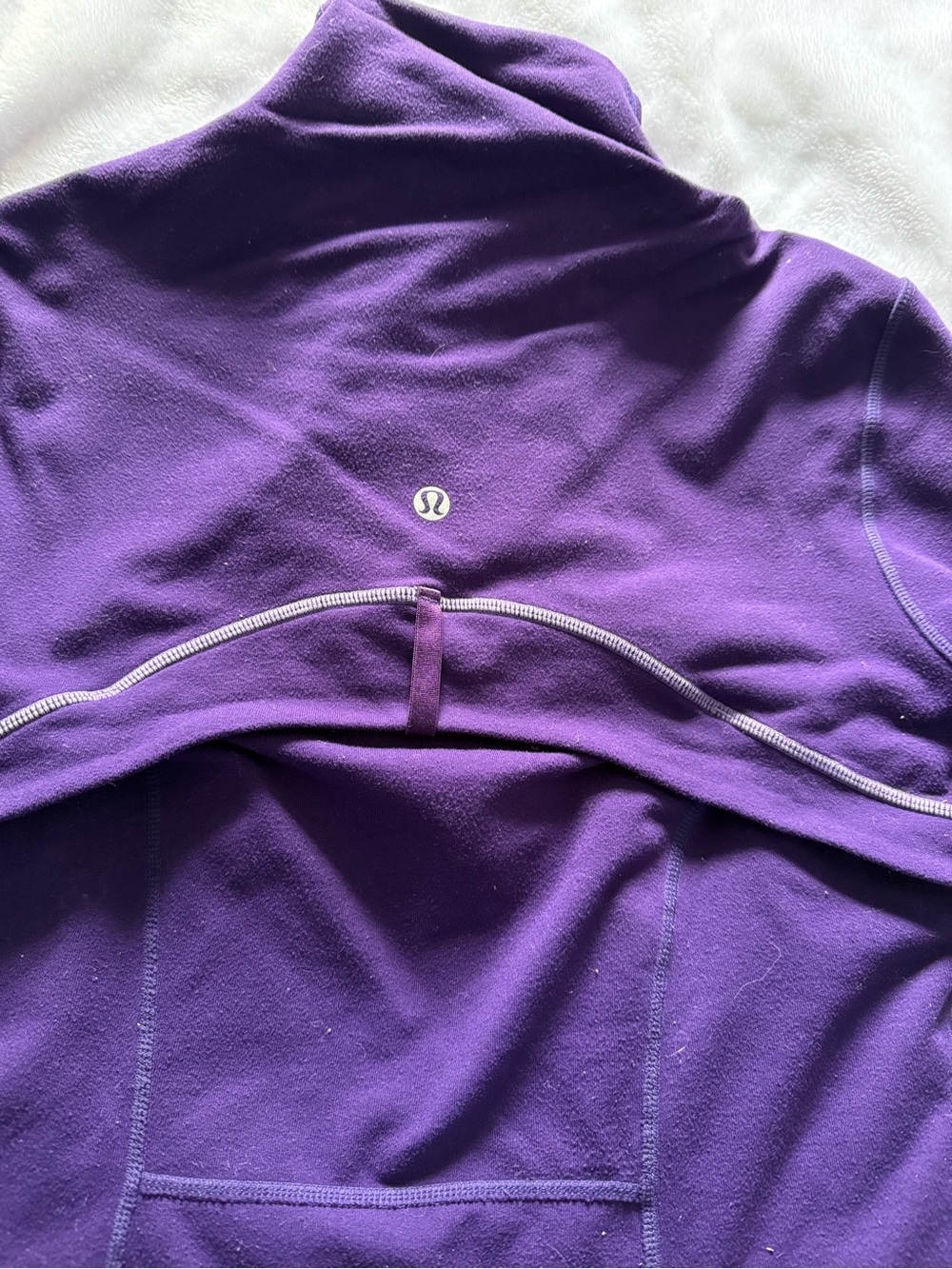 lululemon athletica Deep Purple Athletic Jacket